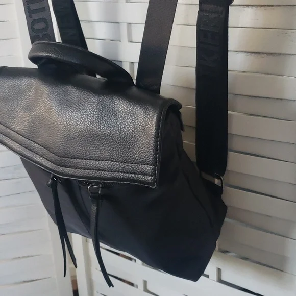 Botkier bBack Canvas And Leather Backpack - Picture 3 of 7